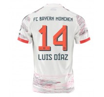 Bayern Munich Luis Diaz #14 Koszulka Wyjazdowa 2025-26 Krótki Rękaw